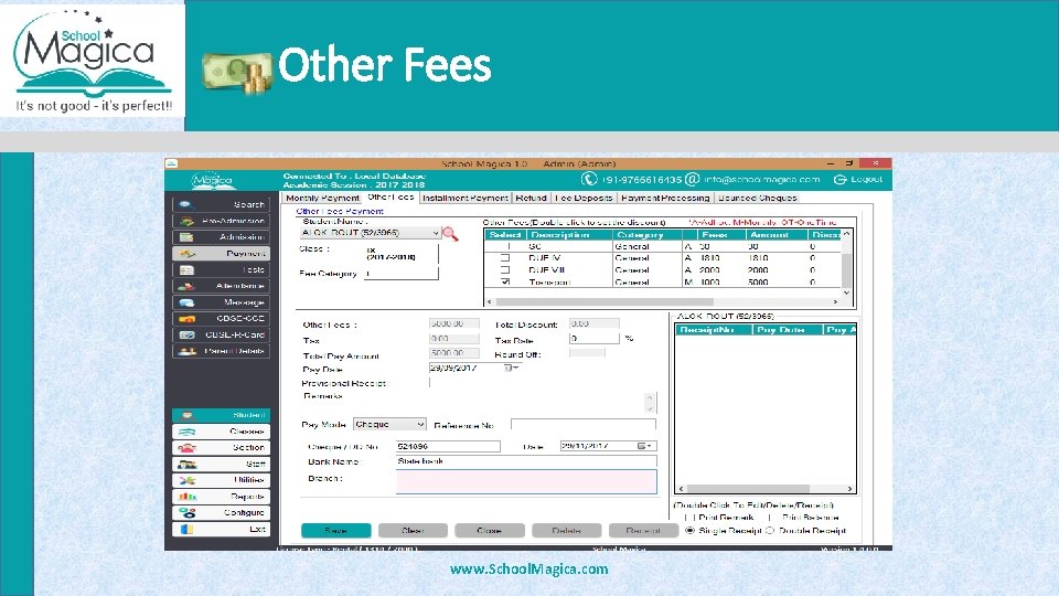 Other Fees www. School. Magica. com 