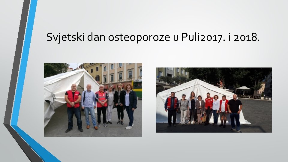 Svjetski dan osteoporoze u Puli 2017. i 2018. 