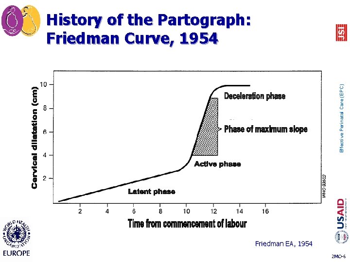 Effective Perinatal Care (EPC) History of the Partograph: Friedman Curve, 1954 Friedman EA, 1954