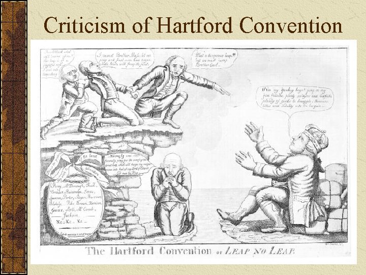 Criticism of Hartford Convention 