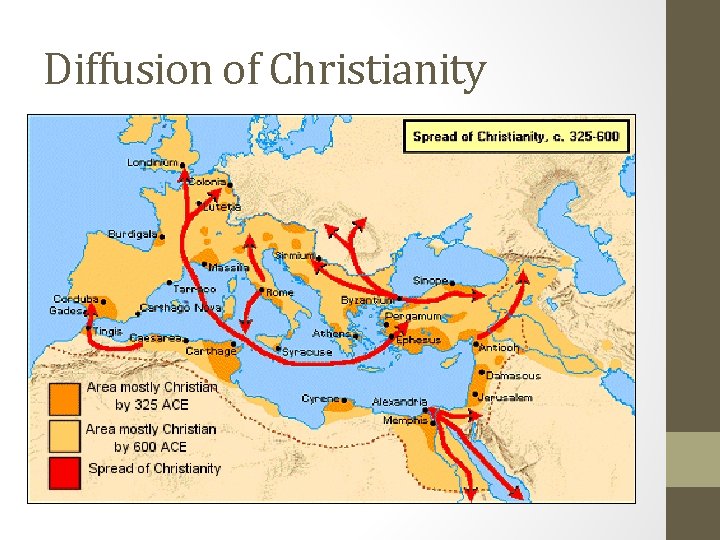 Diffusion of Christianity 