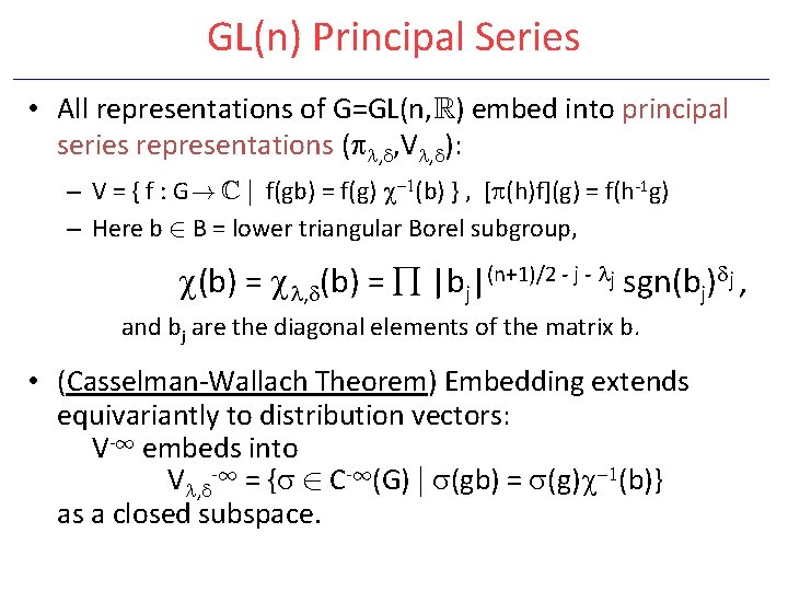 Automorphic Distributions And Analytic Properties Of Lfunctions Stephen