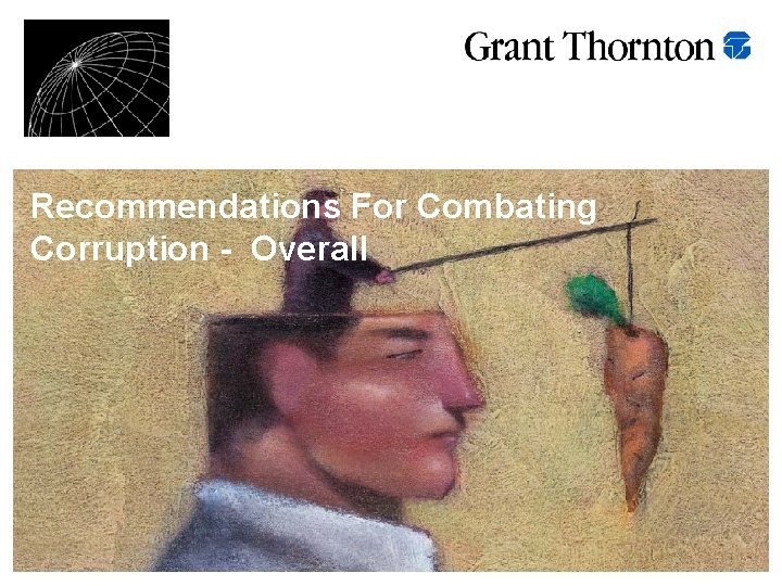 Recommendations For Combating Corruption - Overall 