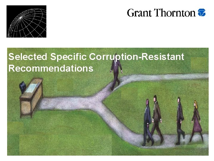 Selected Specific Corruption-Resistant Recommendations 