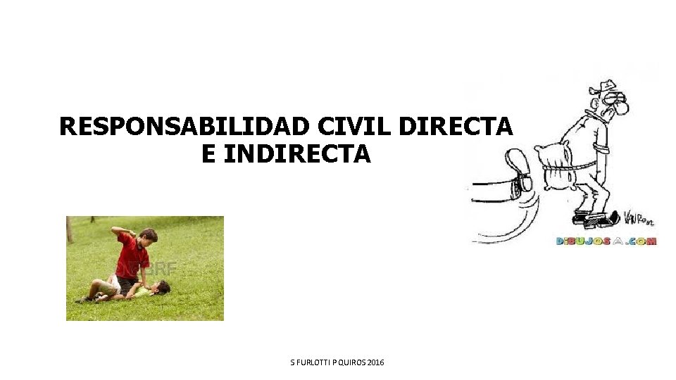 RESPONSABILIDAD CIVIL DIRECTA E INDIRECTA S FURLOTTI P QUIROS 2016 