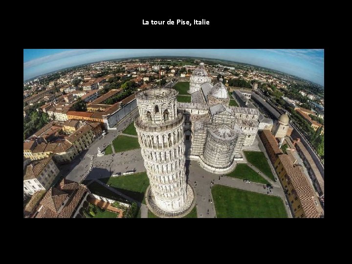 La tour de Pise, Italie 