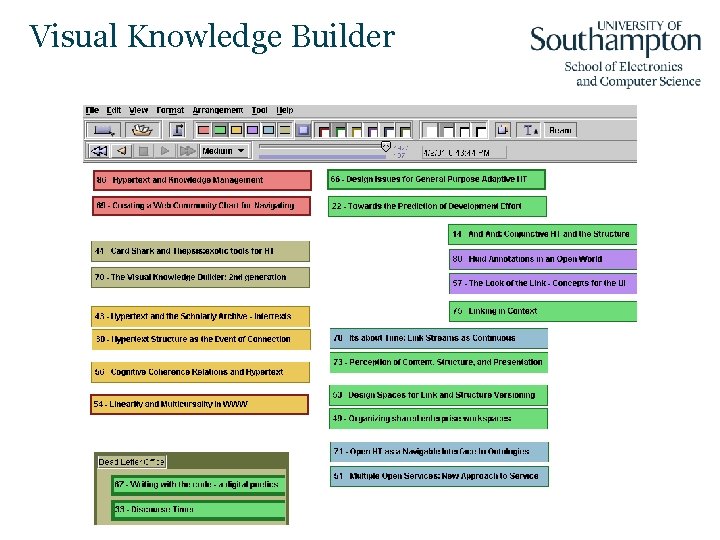 Visual Knowledge Builder 