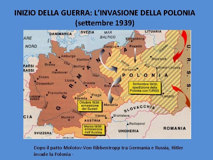 LA SECONDA GUERRA MONDIALE I PARTE 1939 1942