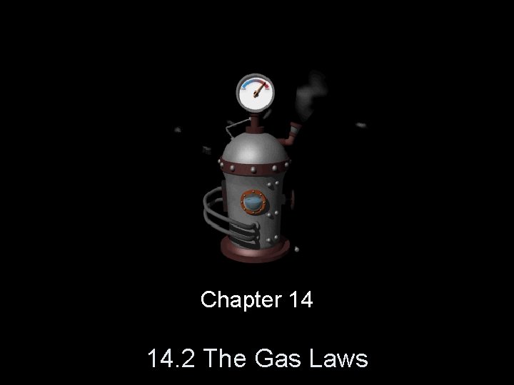 Chapter 14 14. 2 The Gas Laws 