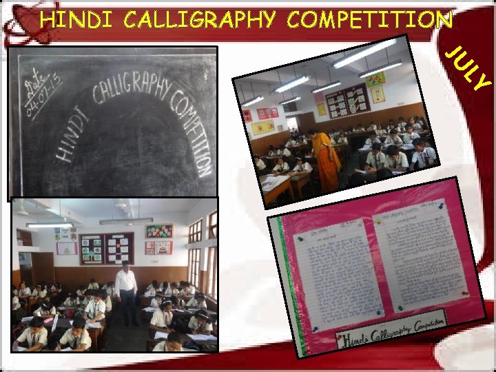 HINDI CALLIGRAPHY COMPETITION JU LY 