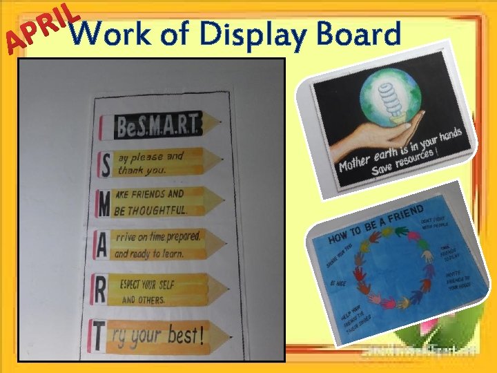 Work of Display Board 