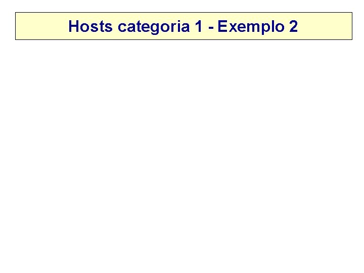 Hosts categoria 1 - Exemplo 2 