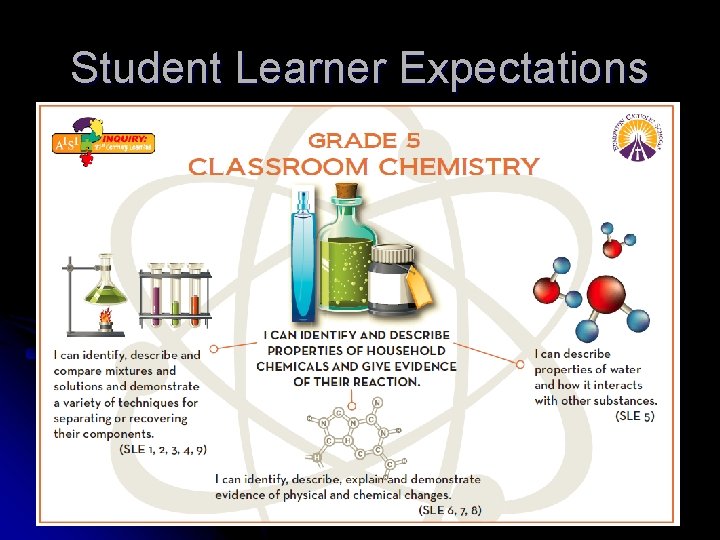Student Learner Expectations Student Learner Expectations