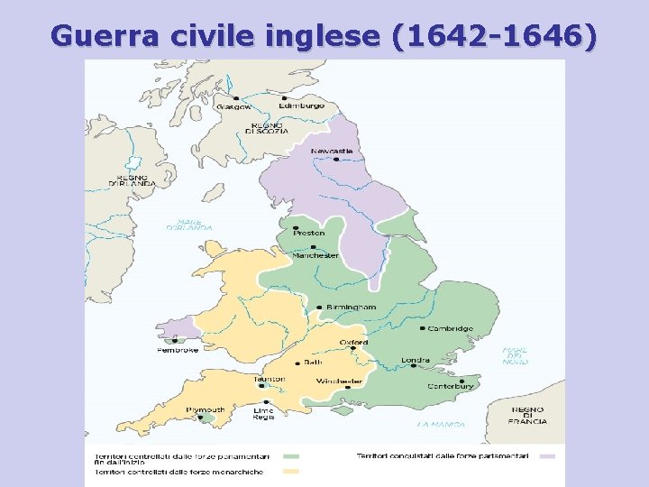 Guerra civile inglese (1642 -1646) 9 Guerra civile inglese (1642 -1646) 9