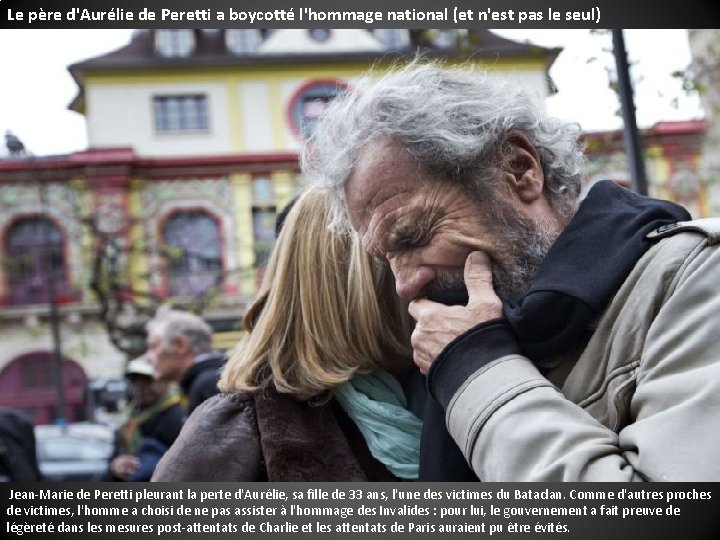 Le père d'Aurélie de Peretti a boycotté l'hommage national (et n'est pas le seul)