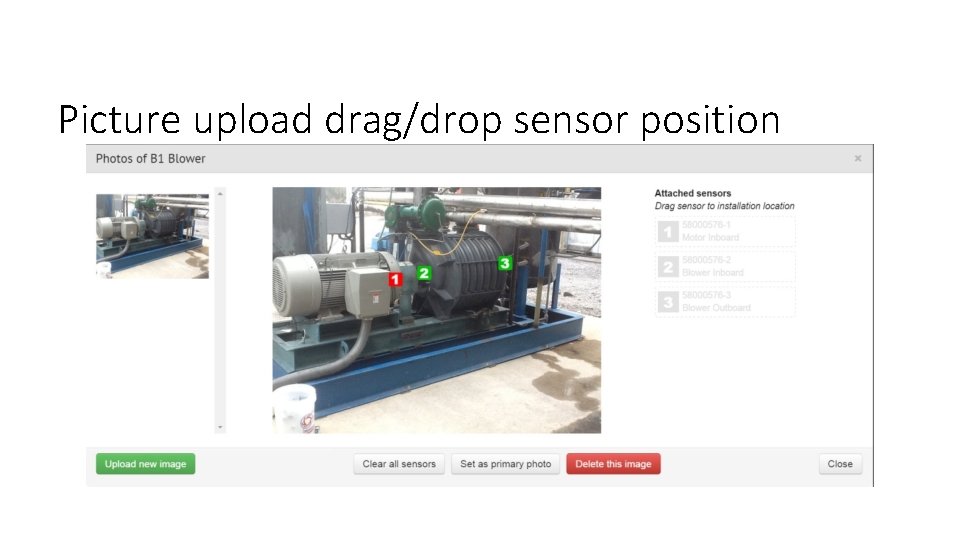 Picture upload drag/drop sensor position 