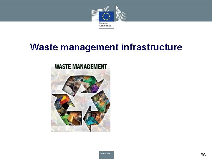 Waste management infrastructure 86 