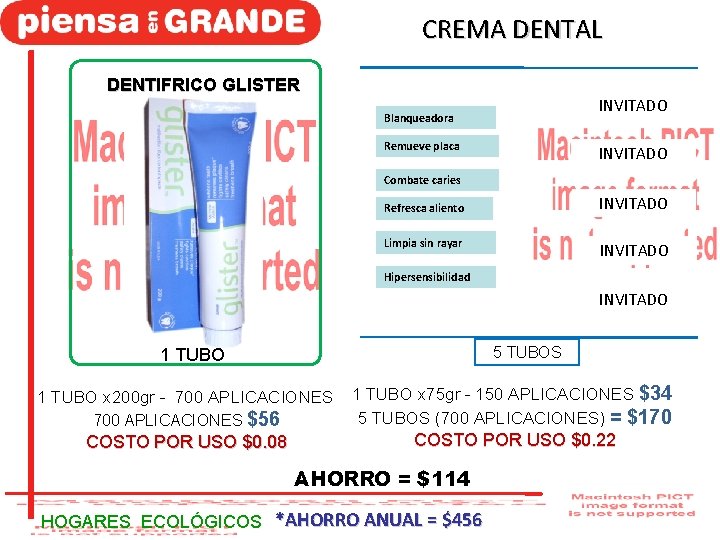 CREMA DENTAL DENTIFRICO GLISTER INVITADO Blanqueadora Remueve placa INVITADO Combate caries INVITADO Refresca aliento CREMA DENTAL DENTIFRICO GLISTER INVITADO Blanqueadora Remueve placa INVITADO Combate caries INVITADO Refresca aliento
