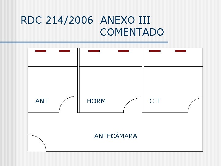 RDC 214/2006 ANEXO III COMENTADO ANT HORM ANTEC MARA CIT 