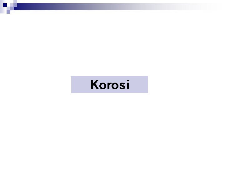 Korosi 