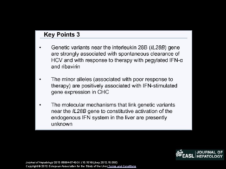 Journal of Hepatology 2013 58564 -574 DOI: (10. 1016/j. jhep. 2012. 10. 005) Copyright