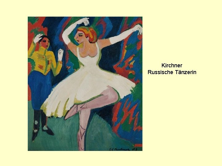 Kirchner Russische Tänzerin 