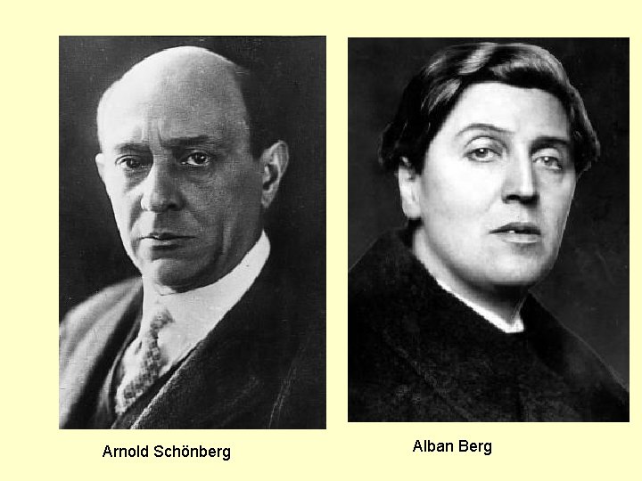Arnold Schönberg Alban Berg 