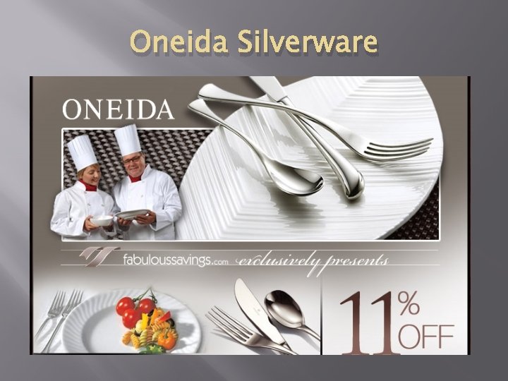 Oneida Silverware Oneida Silverware