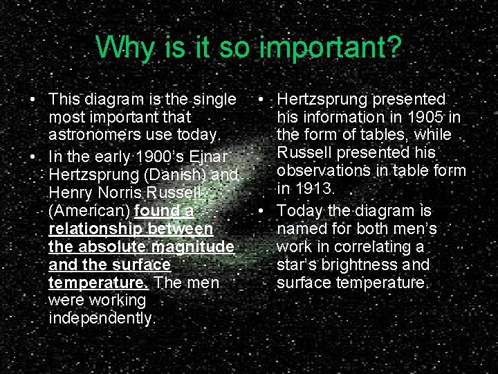 Why is it so important? • This diagram is the single most important that Why is it so important? • This diagram is the single most important that