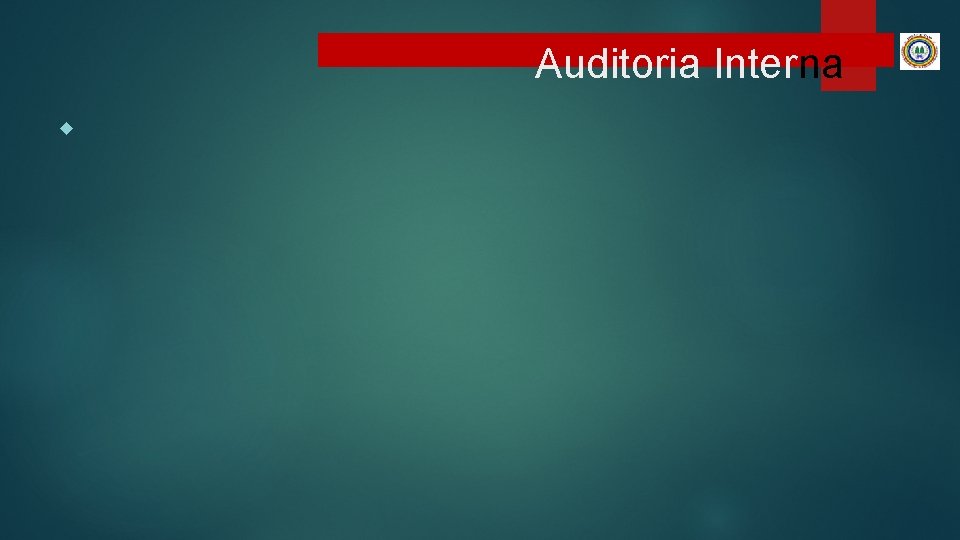 Auditoria Interna 