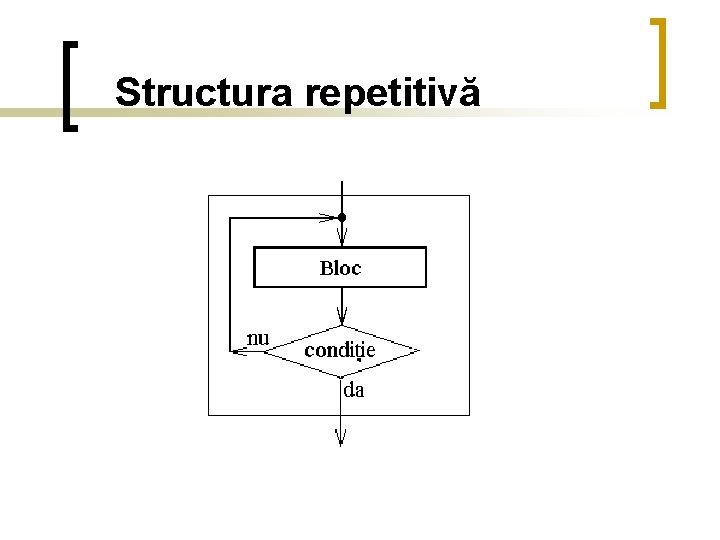 Structura repetitivă 