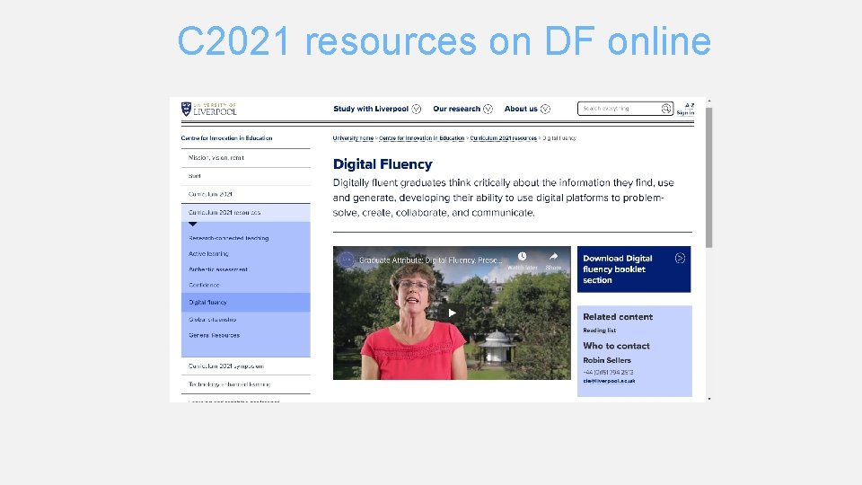 C 2021 resources on DF online 