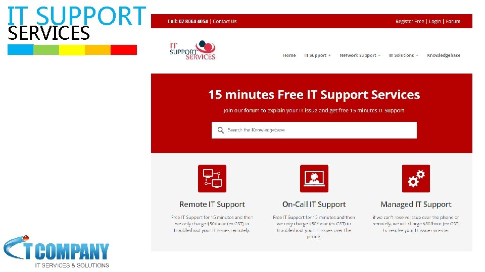 IT SUPPORT SERVICES 