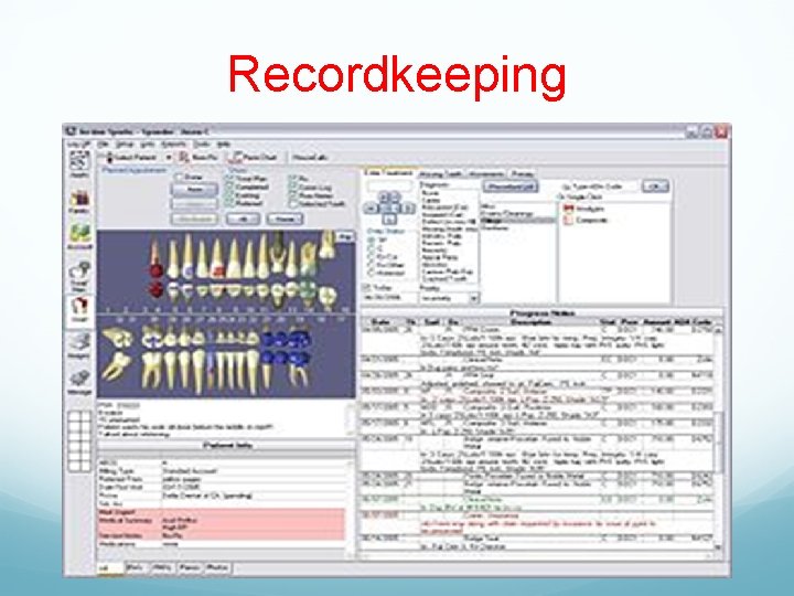 Recordkeeping 