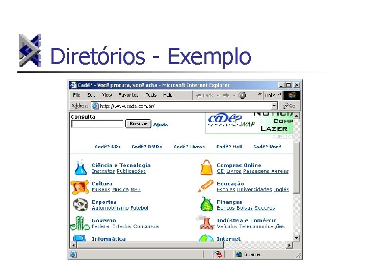 Diretórios - Exemplo 