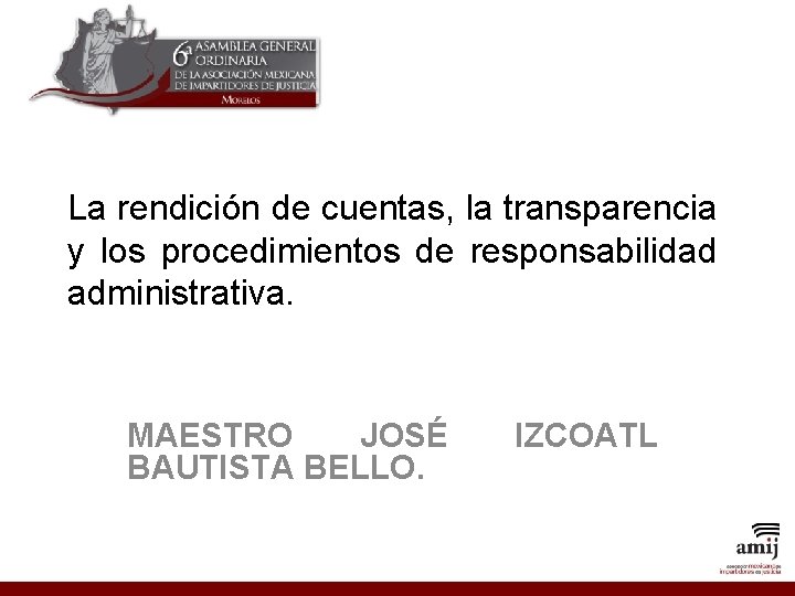 La rendicin de cuentas la transparencia y los