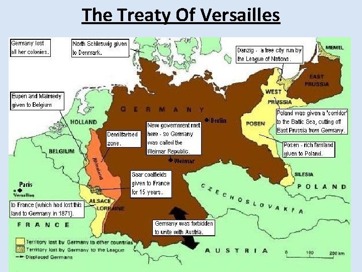 The Treaty Of Versailles The Treaty Of Versailles