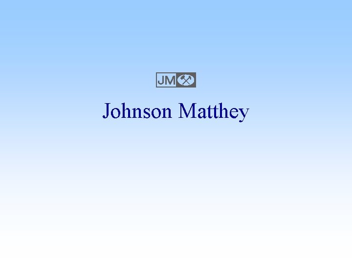 E Johnson Matthey 