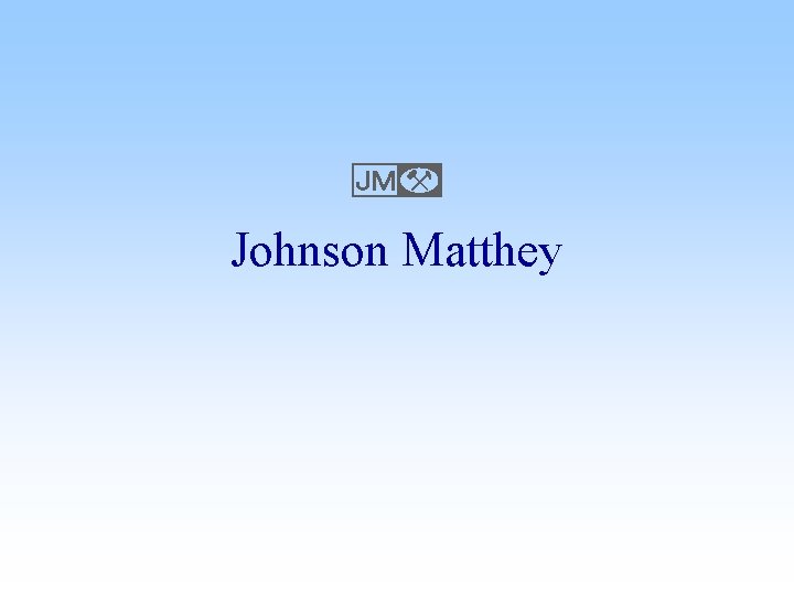 E Johnson Matthey 
