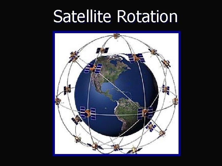 Satellite Rotation Satellite Rotation