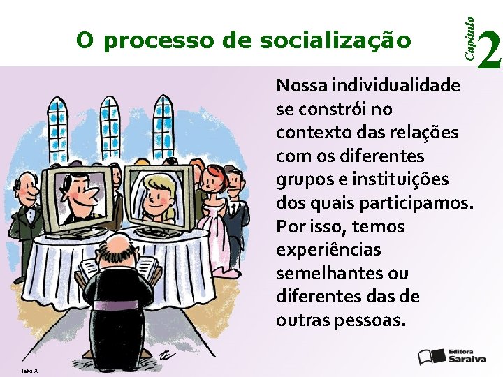 Capítulo O processo de socialização Nossa individualidade se constrói no contexto das relações com Capítulo O processo de socialização Nossa individualidade se constrói no contexto das relações com
