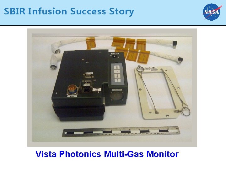 SBIR Infusion Success Story Vista Photonics Multi-Gas Monitor 