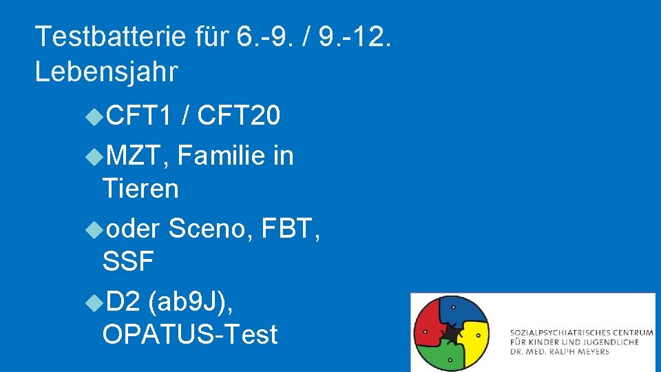 Testbatterie für 6. -9. / 9. -12. Lebensjahr CFT 1 / CFT 20 MZT, Testbatterie für 6. -9. / 9. -12. Lebensjahr CFT 1 / CFT 20 MZT,