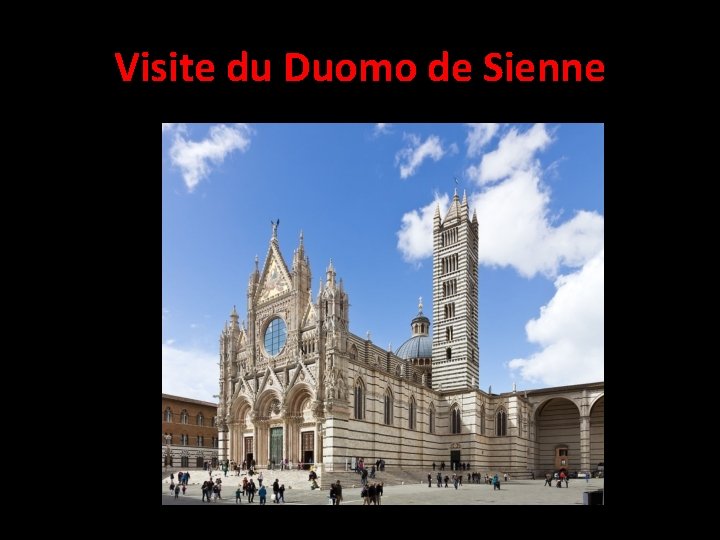 Visite du Duomo de Sienne 