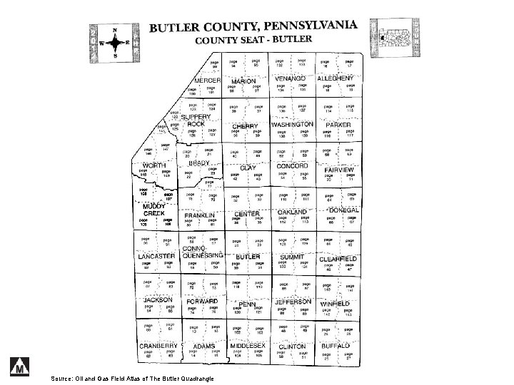 Source: Oil and Gas Field Atlas of The Butler Quadrangle 