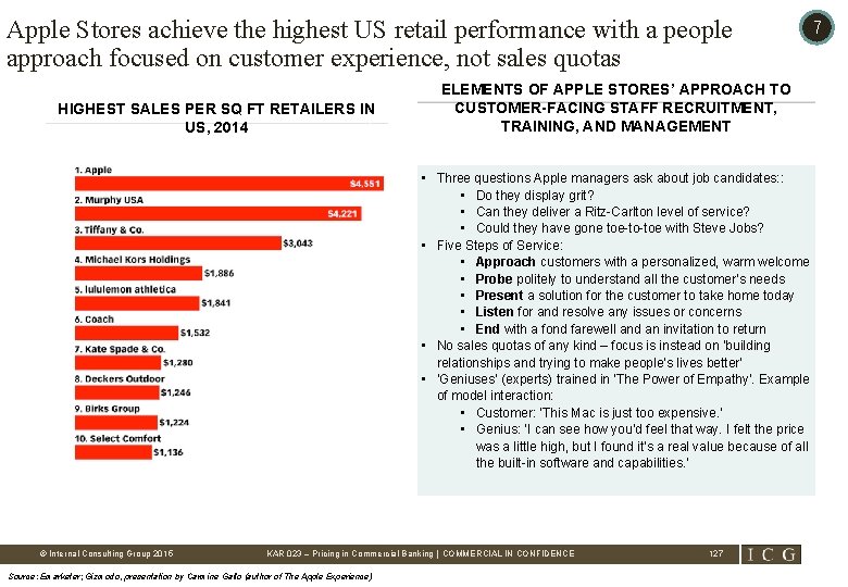 Apple Stores achieve the highest US retail performance with a people approach focused on