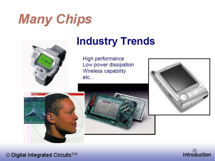 Many Chips © EE 141 Digital Integrated Circuits 2 nd 25 Introduction 
