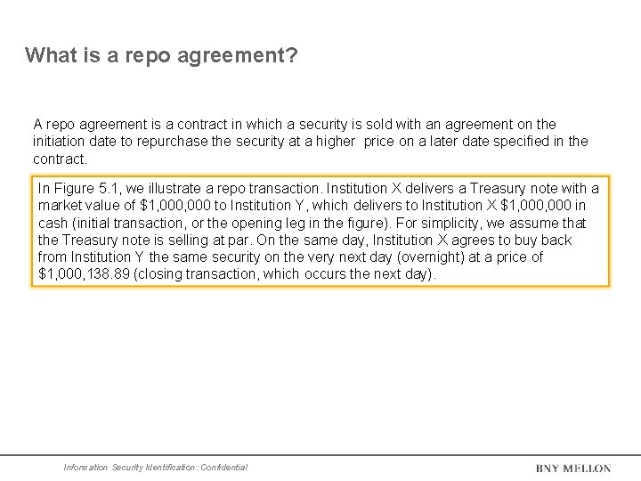 What is a repo agreement? A repo agreement is a contract in which a What is a repo agreement? A repo agreement is a contract in which a