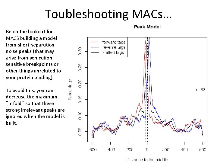 Toubleshooting MACs… Be on the lookout for MACS building a model from short-separation noise