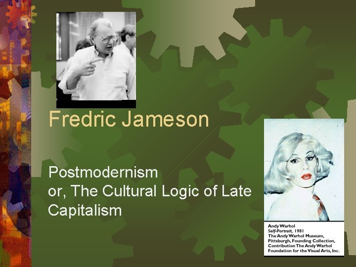 fredric jameson postmodernism essay